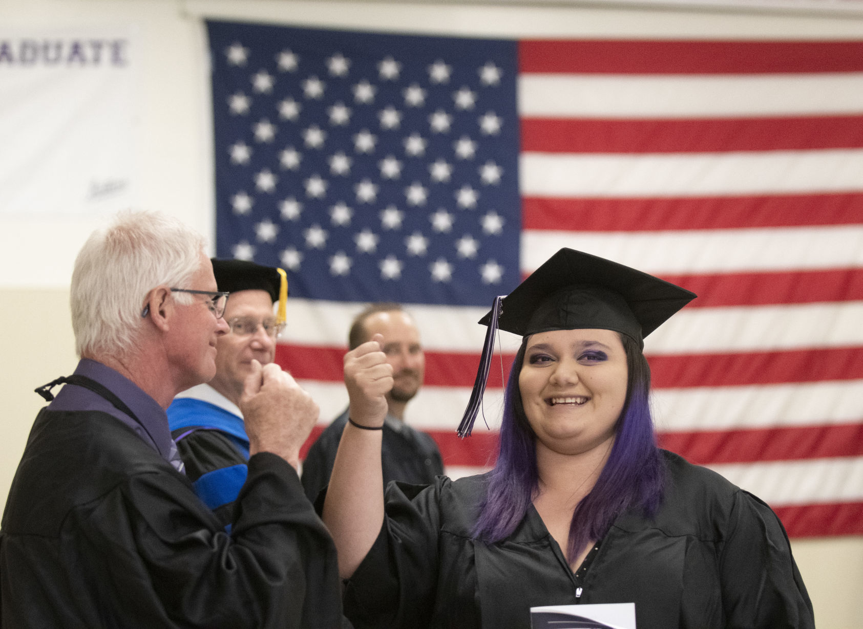 Mount Harrison students receive diplomas